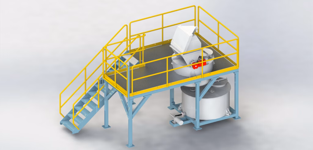 Flocculant mixer can be used to mix battery materials