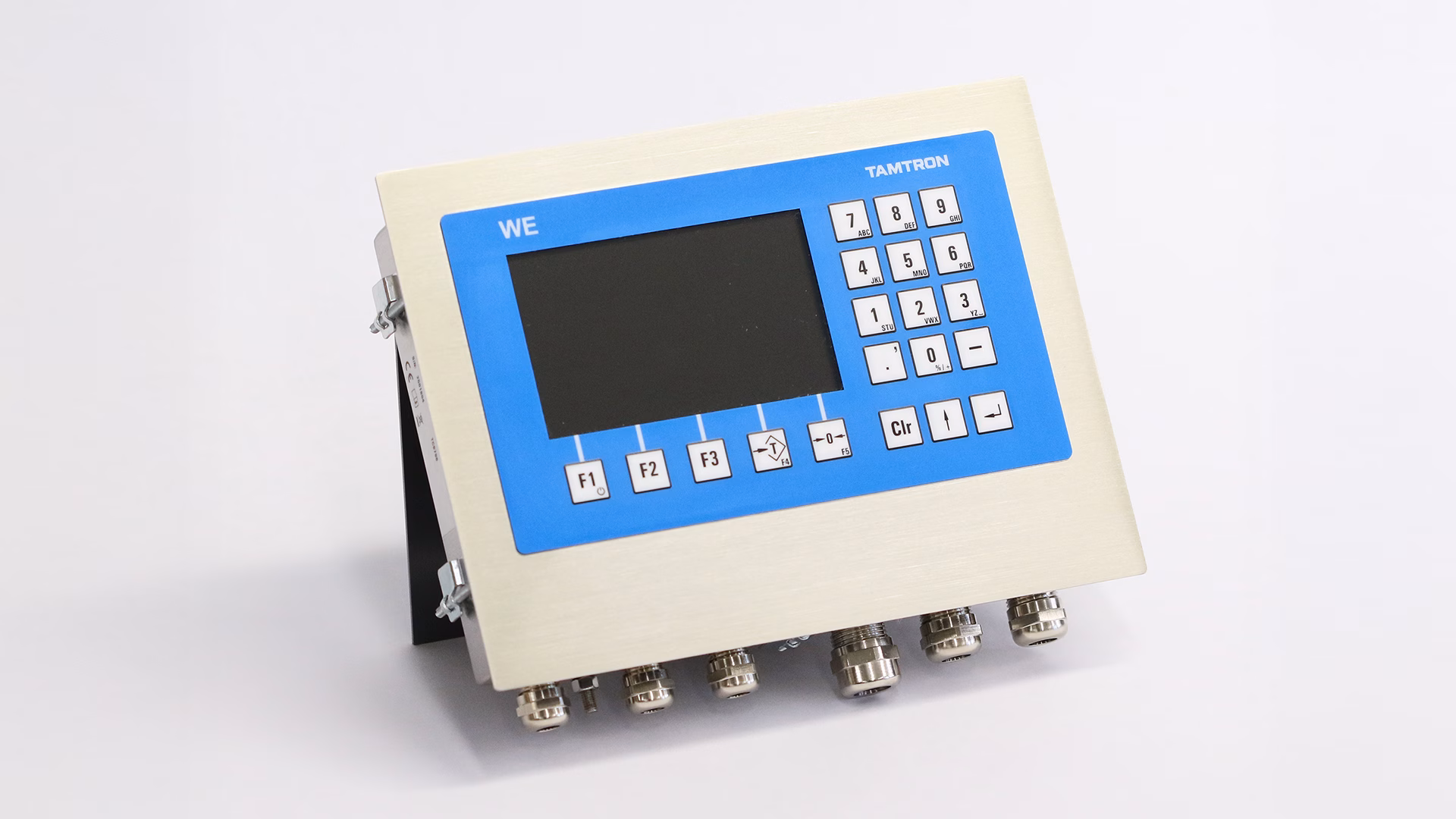 Tamtron WE-800 vejeterminal med tastatur og display