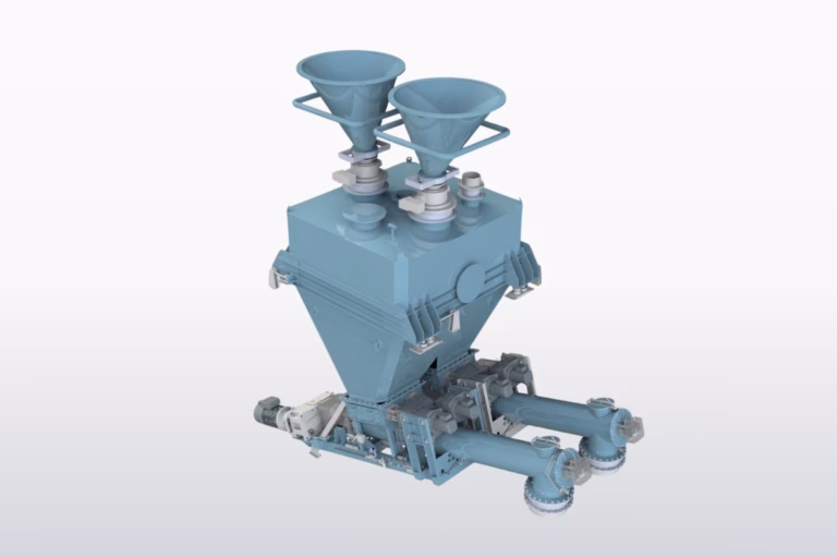 3D model of a Loss-In-Weight feeder