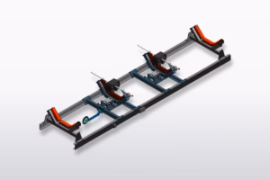 3D rendering of a belt scale