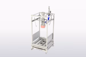 3D model of industrial big bag filling equipment