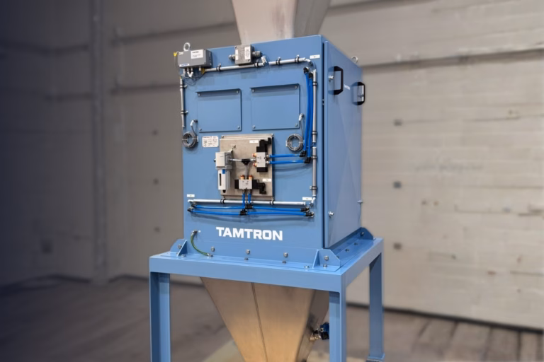 Totalising hopper scale for industrial weighing