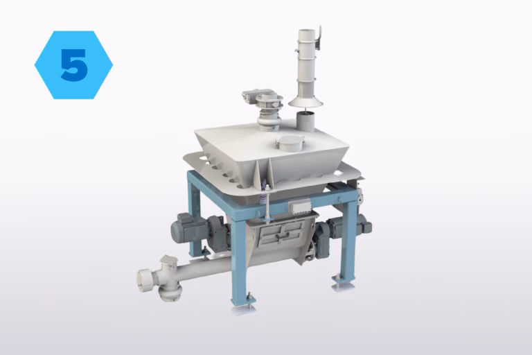 3D model of a Loss-In-Weight feeder